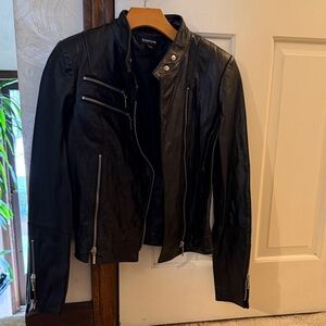 Bebe Black Moto Jacket